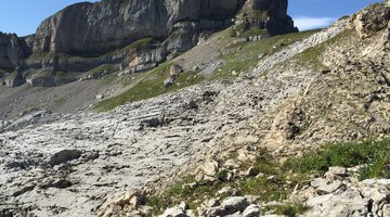 Karstlandschaft vor dem Hohen Ifen