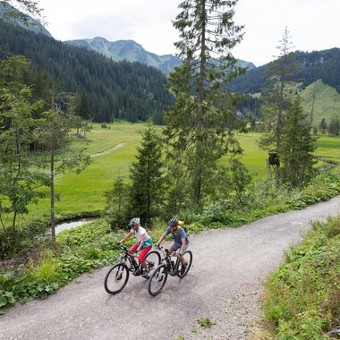 Mit dem Mountainbike zur Alpe Melköde