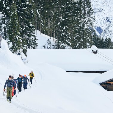 Skitour im Kleinwalsertal