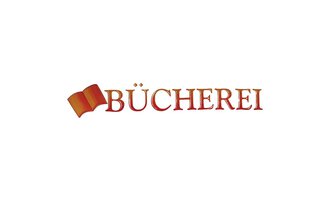 Eine kreative Wandgestaltung mit dem Wort "Bücherei". Neben dem Text ist ein riesiges, offenes Buch abgebildet. | © Kleinwalsertal Tourismus | N. Lughammer
